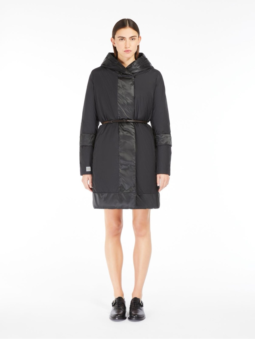 MaxMara Reversible Down Belted Coat